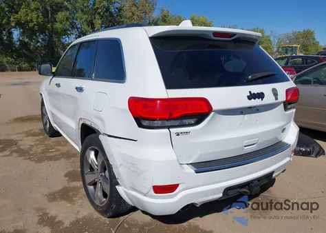 2015 Jeep Grand Cherokee Overland z USA, uszkodzony, nr VIN 1C4RJFCG1FC941352